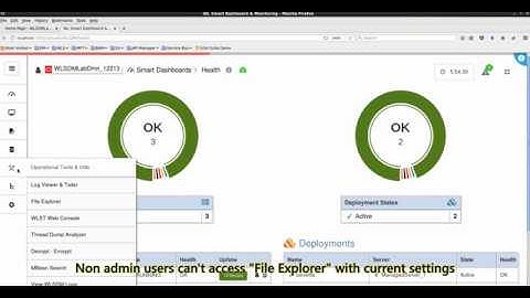 WebLogic Log Request and File Upload Solution: File Explorer and Log Viewer & Tailer