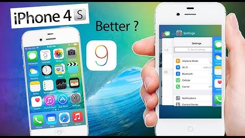 iOS 9 on iPhone 4s Better performance ?
