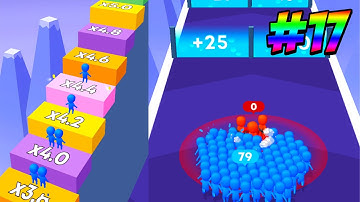 Count Master: Crowd Runner 3D - LVL 17 GAMEPLAY WALKTHROUGH