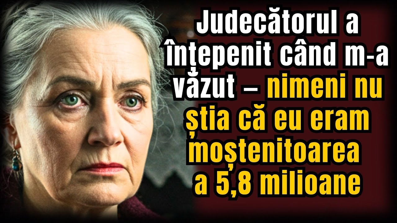 Judecătorul a înțepenit când m-a văzut — nimeni nu știa că eu eram moștenitoarea a 5,8 milioane