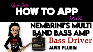 محرك Bass Amp متعدد النطاقات من Nembrini على نظام iOS - كيفية استخدام التطبيقات على iOS! - الحلقة... screenshot 5