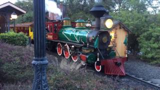 Roger E Broggie Departing Fantasyland Station