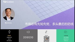 美股赢家20181210 多头最后的防线，市场总有先知先觉