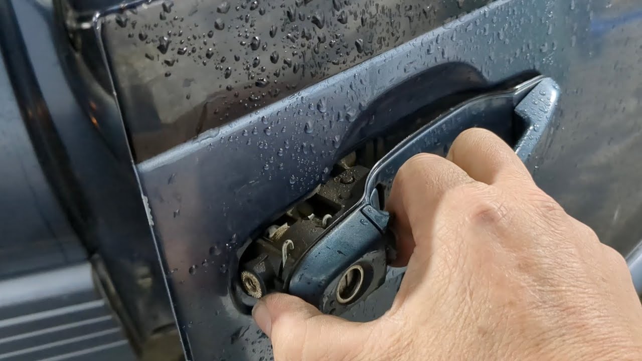 1994 Toyota Estima Previa Door Handle Removal for Replacement YouTube