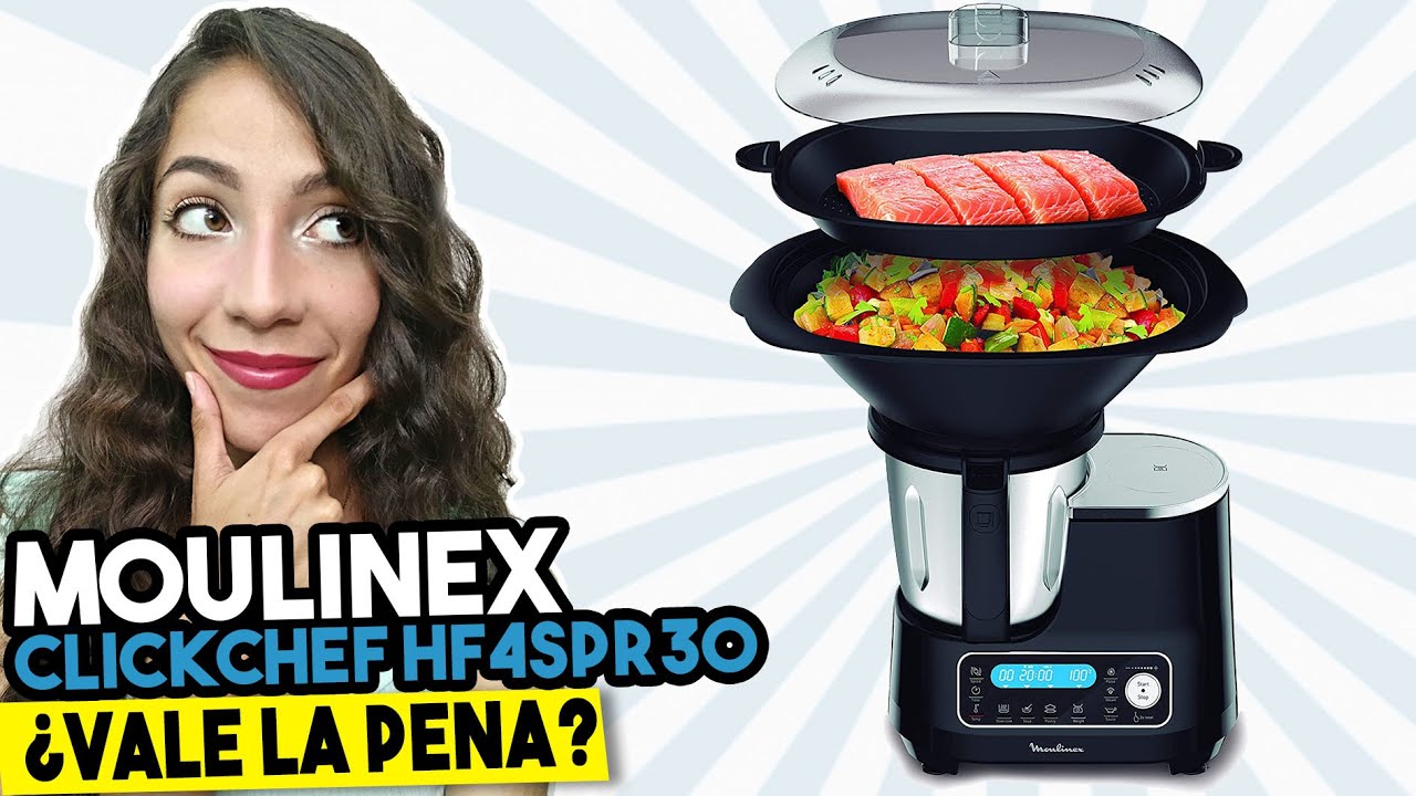 DESCUBRE el Robot de Cocina Moulinex ClickChef HF4SPR30 ▷Análisis, Ventajas  y Desventajas◁ 