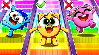 Rainbow Magic Stairs 🌈|Supercut of Songs for Kids by Toonaland