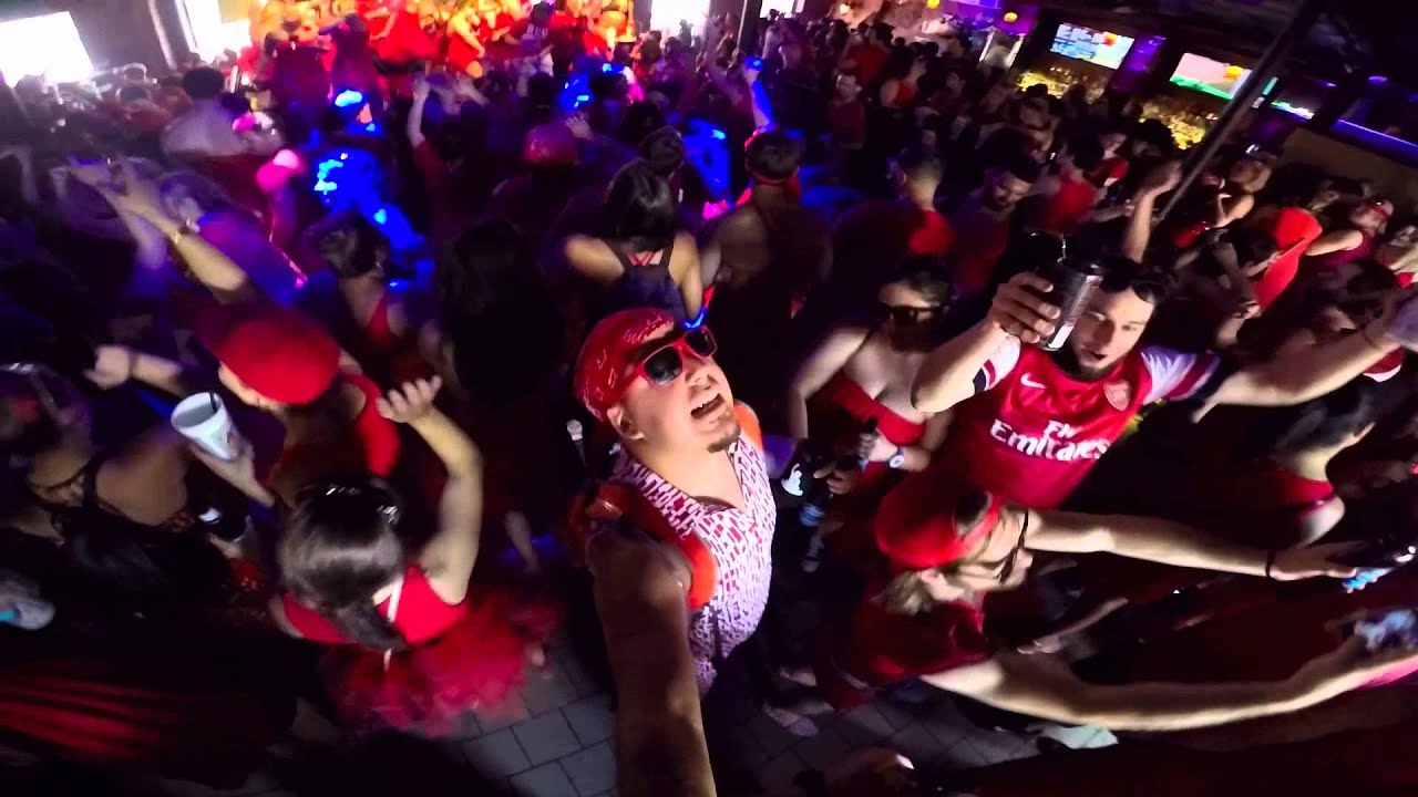 Red Dress Run 2K15 - YouTube