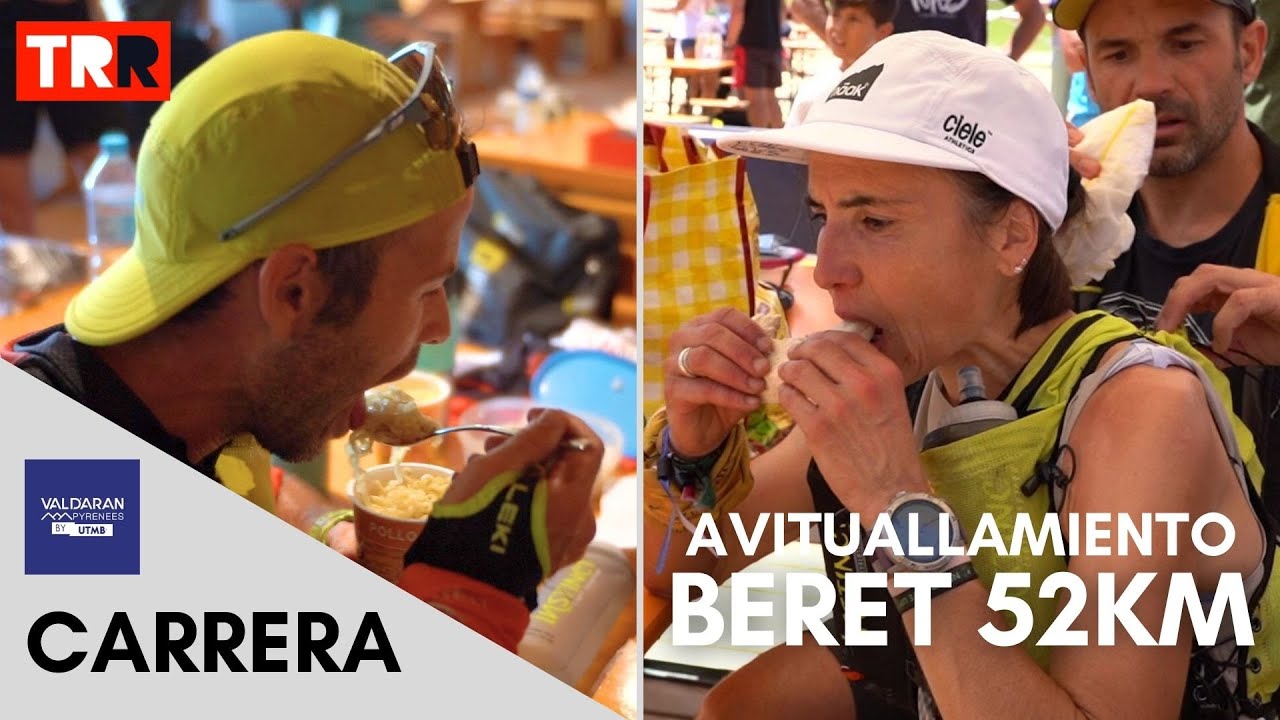 Val d'Aran by UTMB 2023 | Así gestionan los corredores más rápidos el avituallamiento más importante
