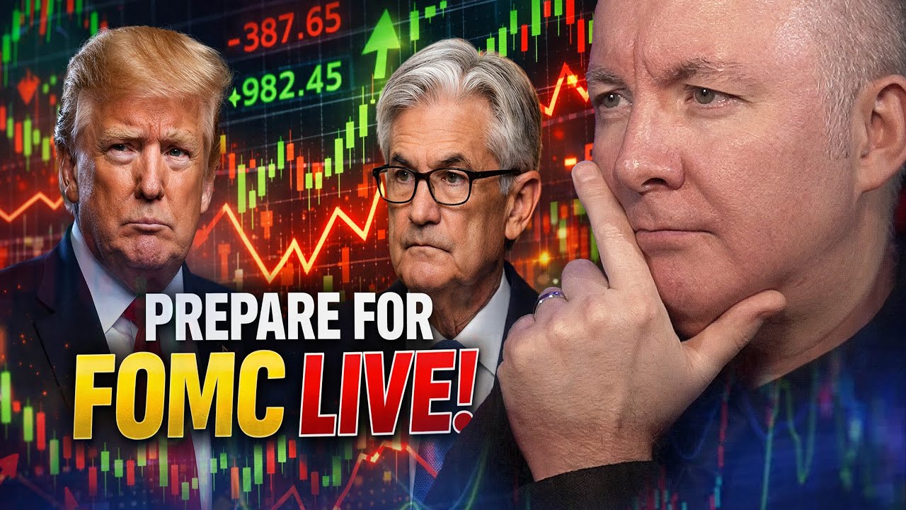 🚨 FOMC PREP LIVE: Will Bitcoin or XRP Crash or Soar Today? | Martyn Lucas Investor
