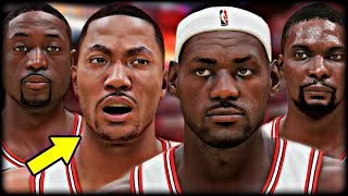 What If LEBRON, WADE & BOSH went to DROSE’s BULLS in 2010?