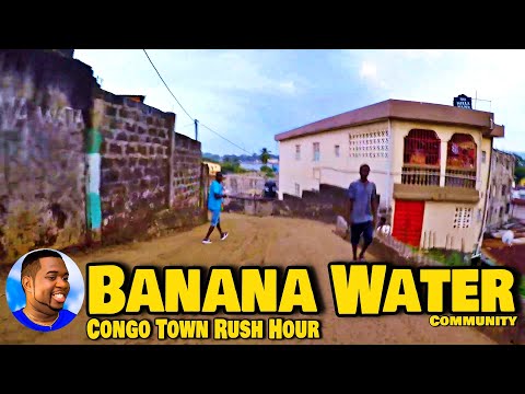 Welcome To Banana Water - Freetown City RUSH HOUR  ?? Roadtrip 2021 - Explore With Triple-A