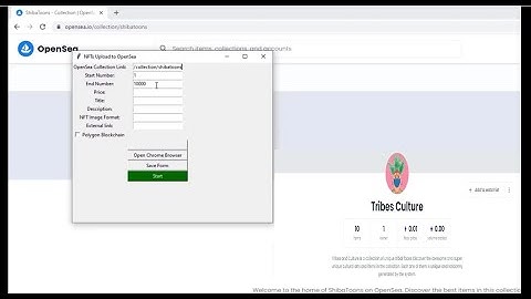 How to Upload 10,000 NFTs to OpenSea with an APP SUPER  EASY METHOD Bulk NFTs Upload with FREE CODE