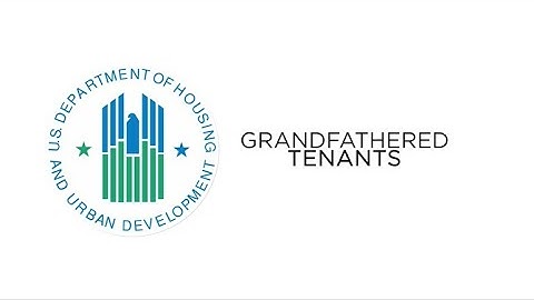 PHA Asset Repositioning: Grandfathered Tenants