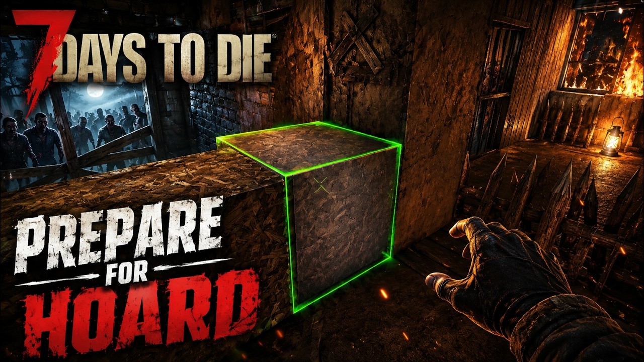 Prepare for Hoard - 7 Days to Die - S 6 E 31