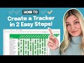 How To Create an Excel Attendance Tracker in 2 Simple Steps!