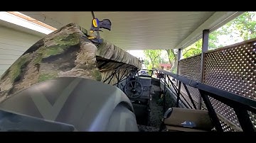 duck blind built up part 2