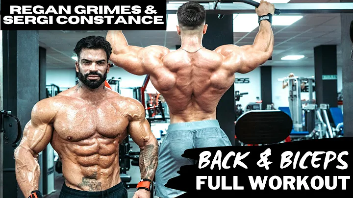 WORLDS BEST BACK AND BICEPS WORKOUT | SERGI CONSTA...