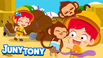 Zookeeper🐵🍼🩺 | Job & Occupation Songs for Kids | Job and Career Songs | Preschool Songs | JunyTony