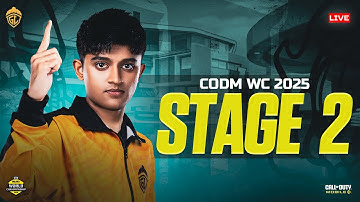 WC STAGE 2 LIVE with Team GodLike