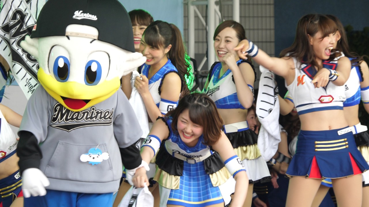 今回はチアドラも参加 M☆Splash!!『エイジアエンジニア - 上のほうへ』千葉ロッテ&中日ドラゴンズ チアリーダー
