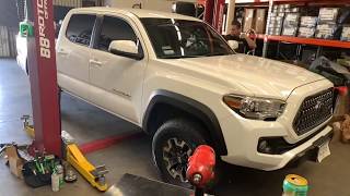 285/75/16 on Factory Tacoma TRD Offroad Wheels & Bilstein OME Springs