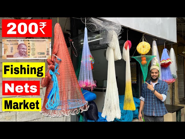 Fishing Net Market Mumbai  New update on Monsoon #fishingnet