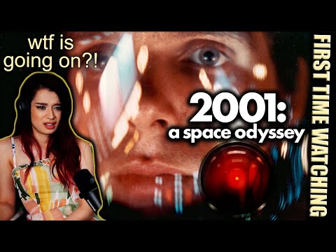 2001 Space Odyssey made my brain hurt 🤯😵... FIRST TIME WATCHING Reaction & Review