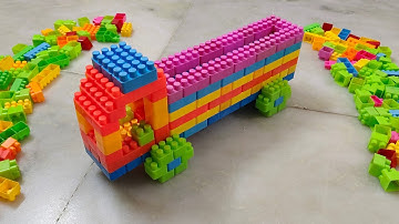 Satisfying DIY Truck ASMR/ Building Blocks/block game/Lego building fun #asmr#buildingblocks#lego