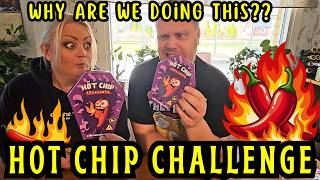 Why did we do this??? Hot chip challenge!