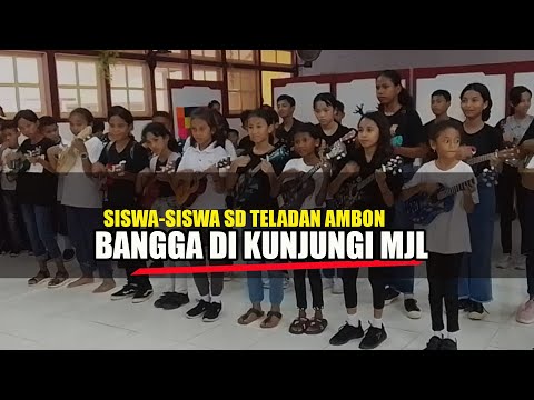 SISWA-SISWA  SD  TELADAN AMBON  BANGGA  DiKUNJUNGI MJL