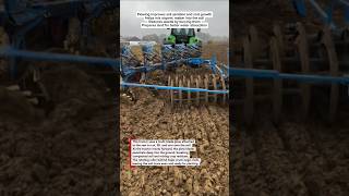 Powerful Tractor Plowing Hard Soil Efficiently