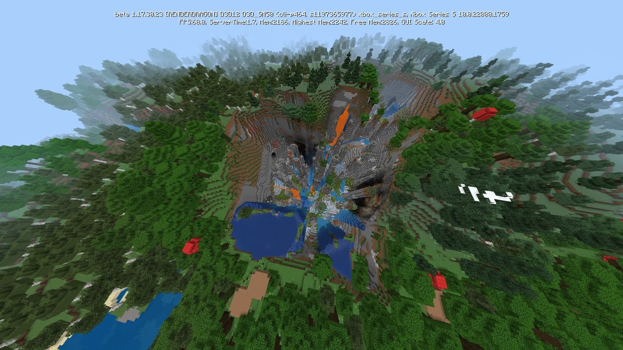 Minecraft 1.18 Generation is I N S A N E