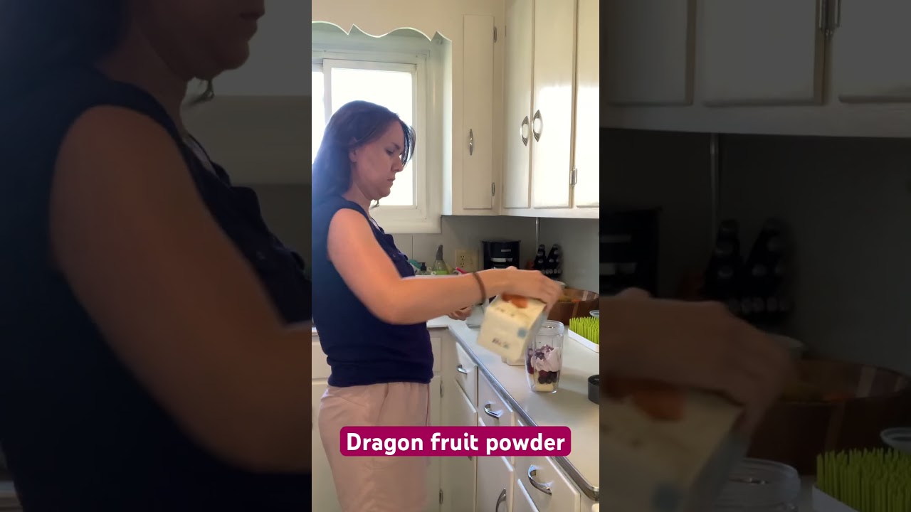 Dragon fruit powder is a good source of iron day 4 