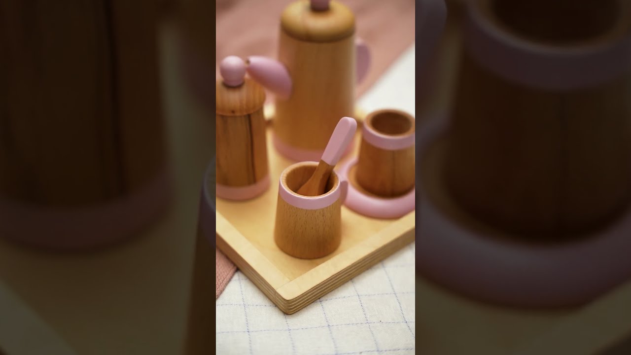 Pretend Play Tea Set | Best Wooden Toys for Toddlers