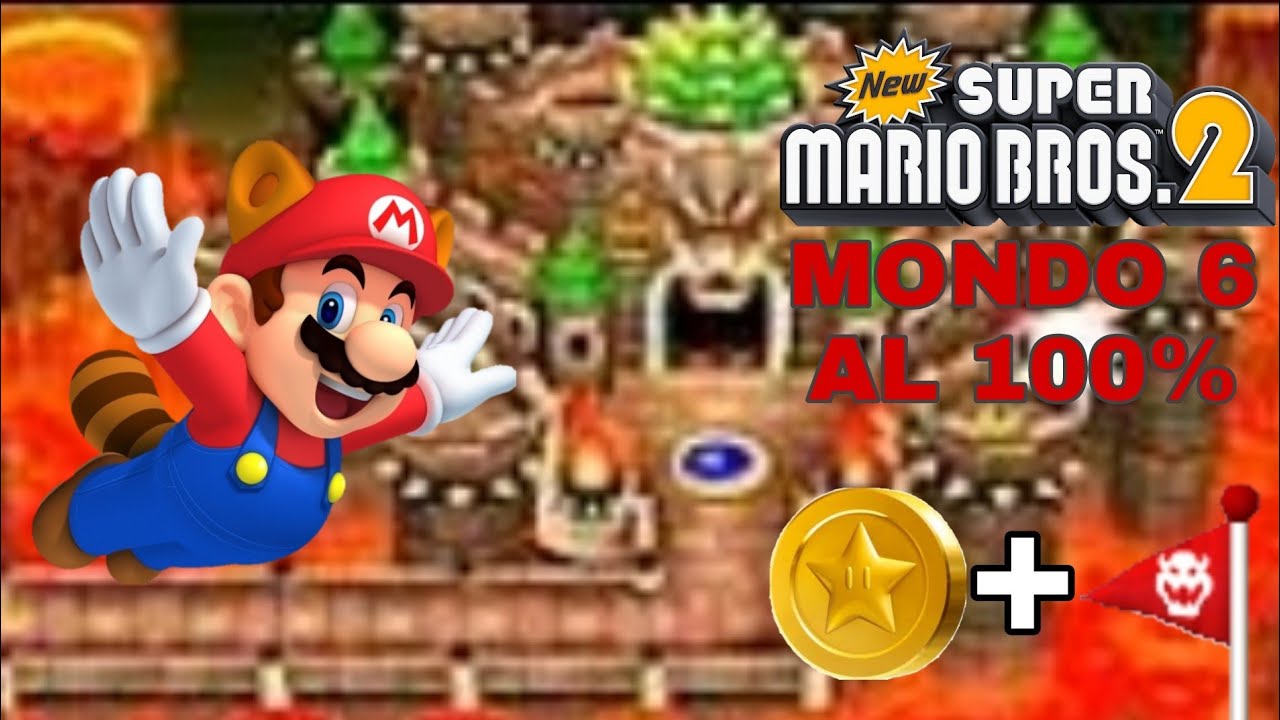 MONDO 6 AL 100% (Tutte le monete stella e passaggi segreti) - New Super Mario Bros 2 ITA #6