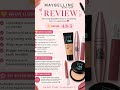 💄✨ MAYBELLINE REVIEW ✨💄 #glowingskin#flawlessskin #travel #trending #viral #skincare #bts #fifa