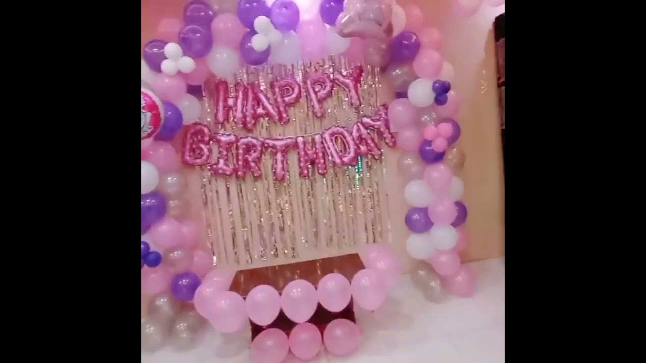 Balloon decoration ...contact for decor in delhi 8373998627