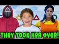 She Turned Into Squid Games Doll! My Mom Is Missing! (Carlaylee Hd Controlled By Creepy Doll)