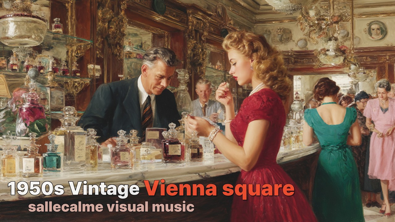 [playlist - Visual Music] Венская площадь 1950-х / 👔 Если вашей жизни не хватает элегантности