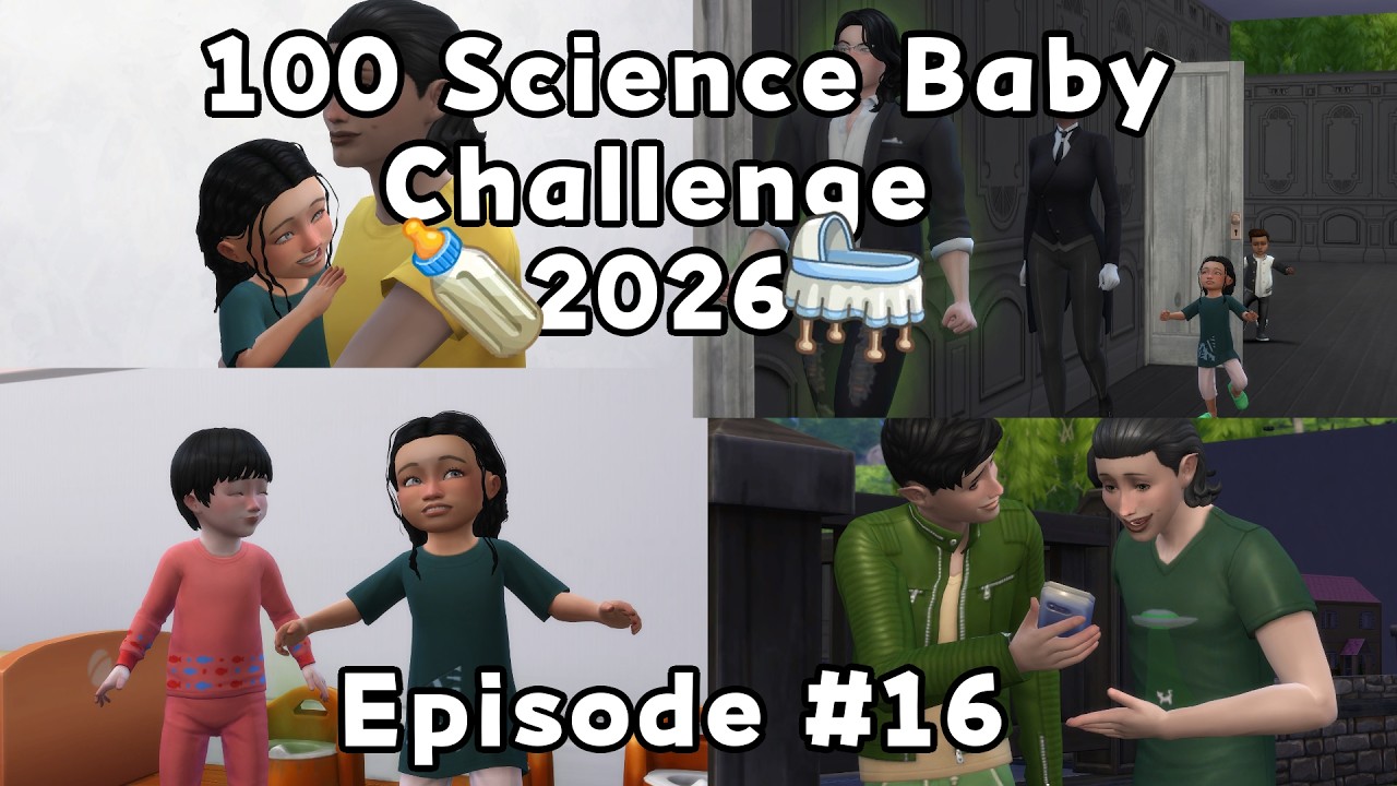 Sims Science Baby Sims 4 100 Science Baby Challenge 2026 Episode #16 - YouTube