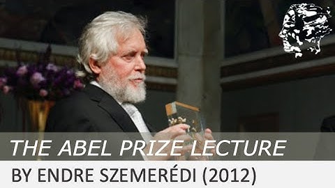 Endre Szemerédi: In every chaos there is an order