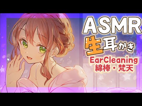 【お話少なめ ASMR】優しい気持ちで眠れるような耳かき【耳かきボイス  EarCleaning Japanese #すこりす 】