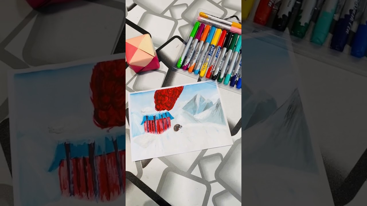 Pubg Drawing | Uniquearts | Shorts | how to draw Pubg airdrop