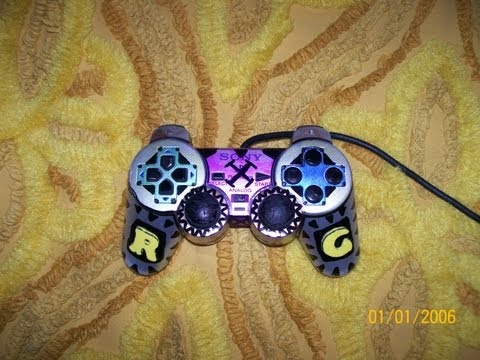 RxG PS2 homemade custom controller (1st time!!)