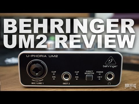 Behringer U-Phoria UM2 Review / Test