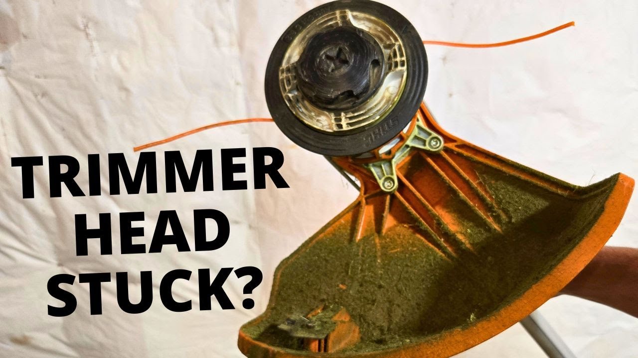 How to Remove Trimmer Head Stihl FSA 60 - YouTube