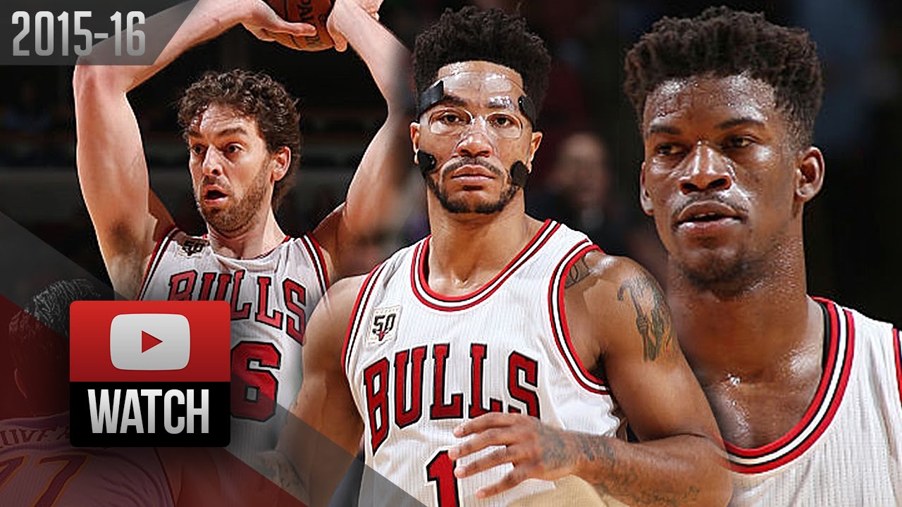 Derrick Rose, Jimmy Butler & Pau Gasol Trio Highlights vs Nuggets  (2015.12.02) - SICK! 