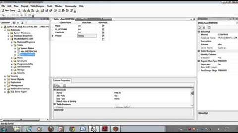 CREAR TABLAS SQL SERVER 2005