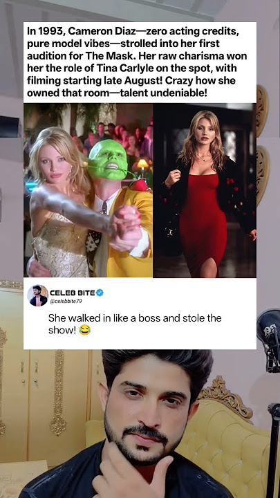 Cameron Diaz Booked The Mask with ZERO Acting Experience?