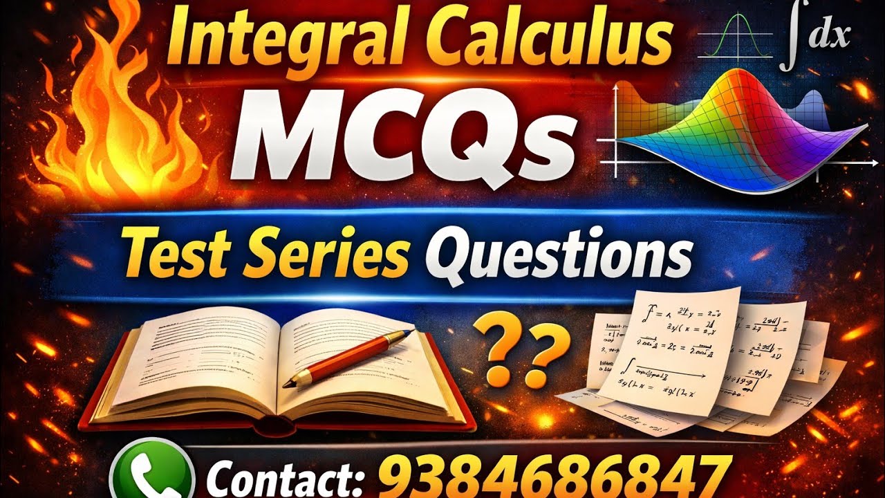 Ug trb mathematics MCqs and test batch con:9384686847